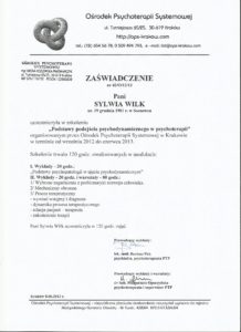 podejście psychodymaniczne